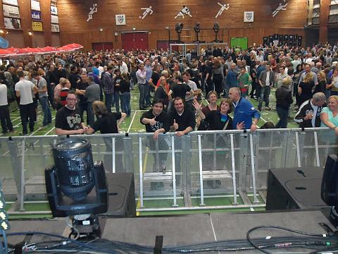 Photo made pre-show Golden Earring concert November 23, 2012 Velohal Wateringen